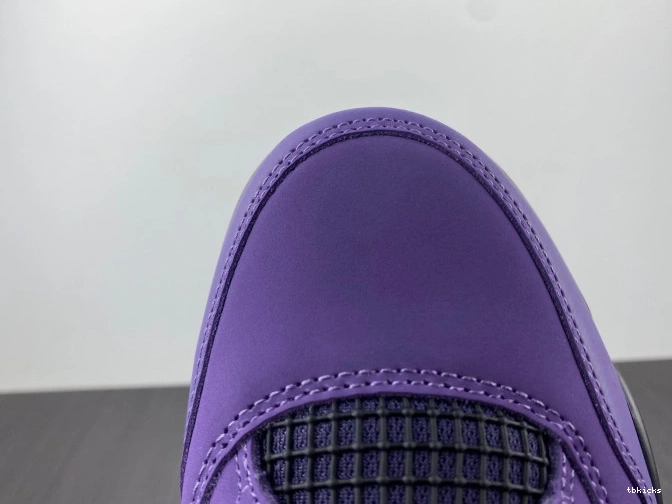 Rep TBK (Friends and Family) Retro LN4 766296 4 Purple Jordan Scott Travis 0706